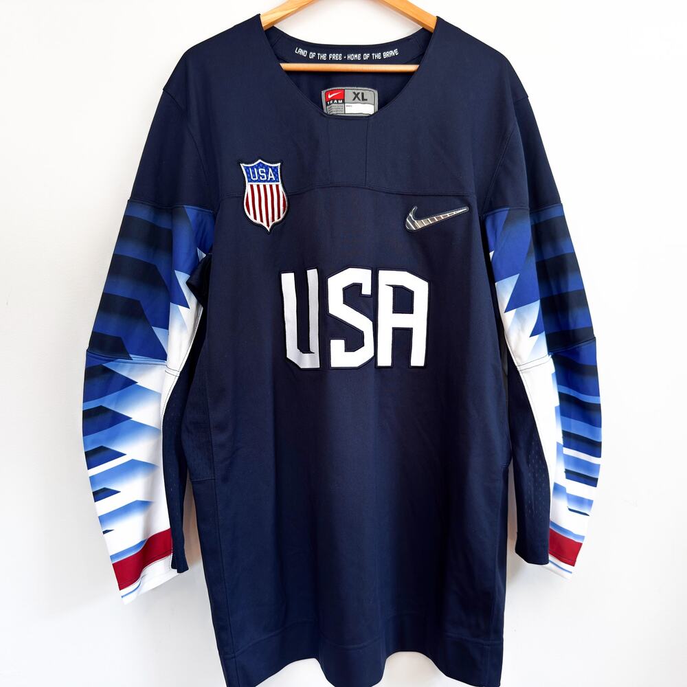 Nike  Jersey 2018 U.S. Olympic Women's Ice Hockey Team Size XL